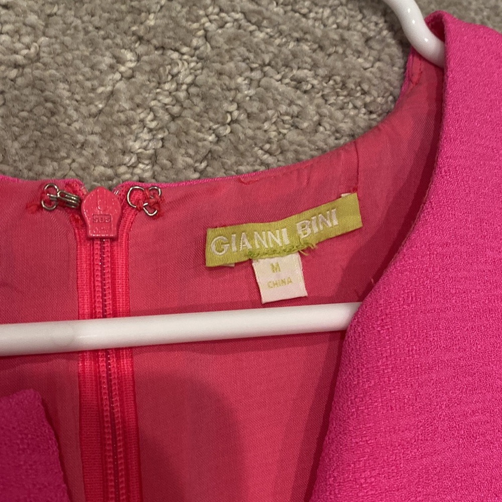 Gianni Bini medium hot pink dress - Picture 3 of 8